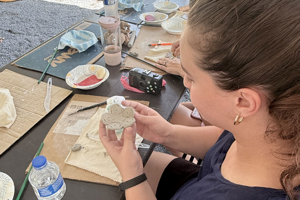 Pottery Class in the Gardens A Family Affair